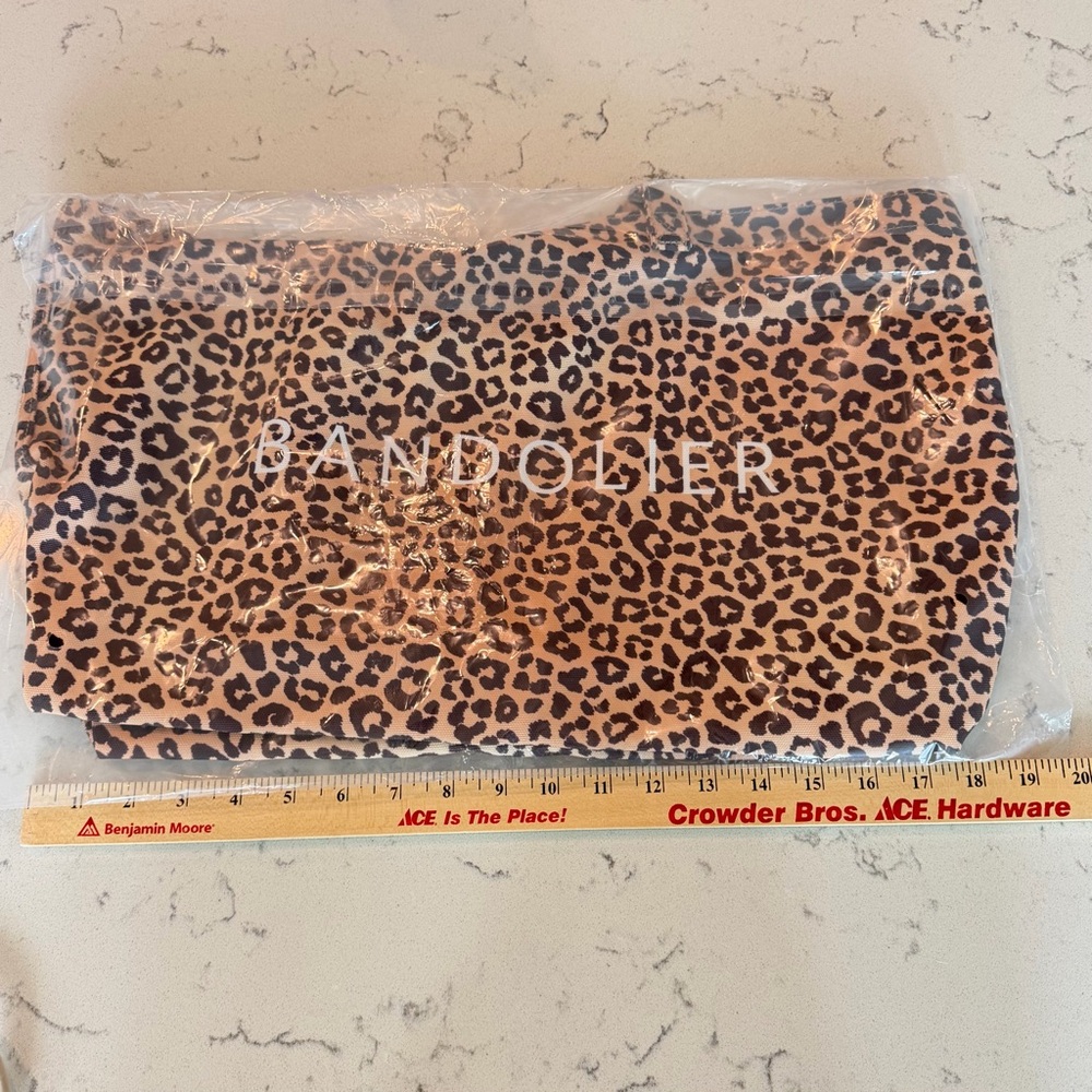 BANDOLIER Leopard Tote NWT MSRP $48 - Picture 5 of 6